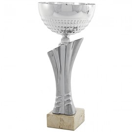 Trofeo cerámica plata