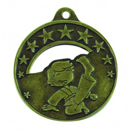 Medalla infantil de karate 
