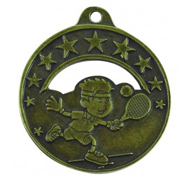 Medalla infantil de tenis 