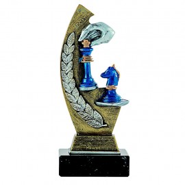 Trofeo resina ajedrez