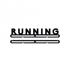 Medallero letras Running