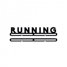 Medallero letras Running