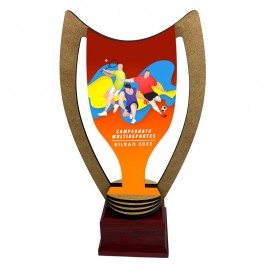 Trofeo clásico de 3 alturas. Ref. TW104