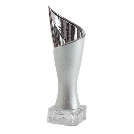 Trofeo de Cerámica y cristal de 3 alturas. Ref. 24039