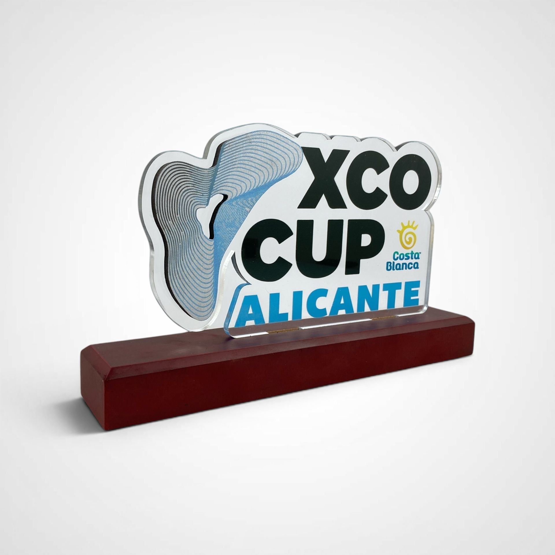 Trofeo ciclismo metacrilato 079