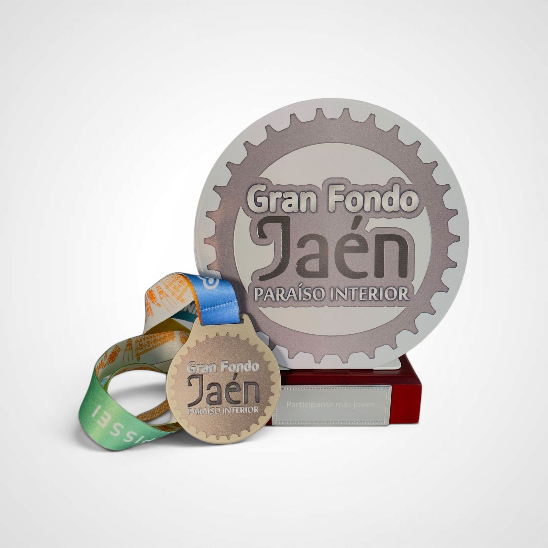 Trofeo ciclismo metal 001