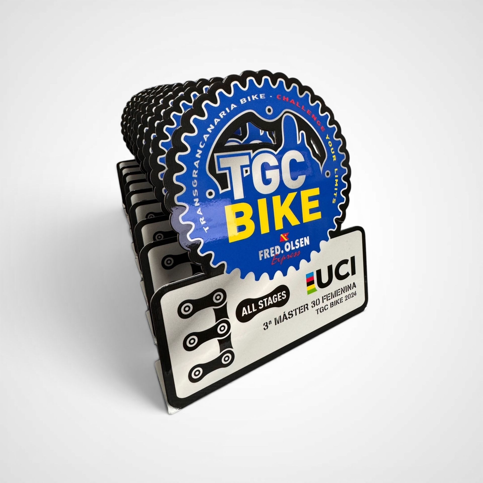 Trofeo ciclismo metal 074