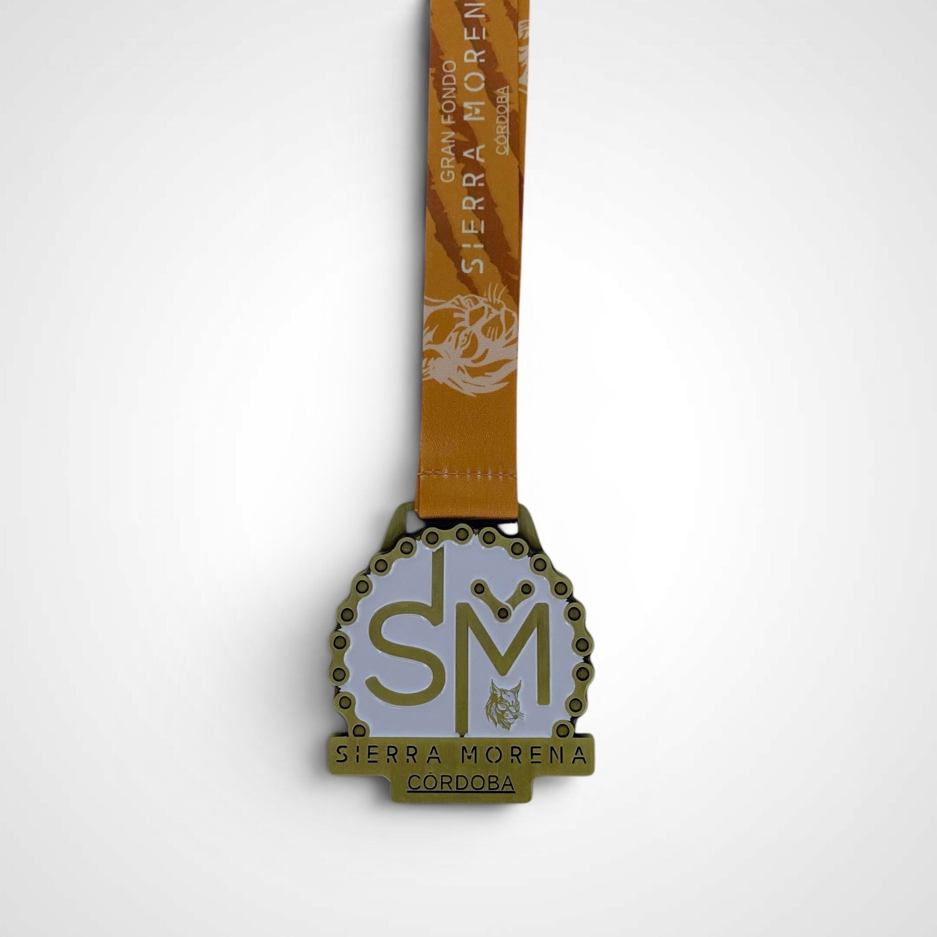 Medalla ciclismo metal 057