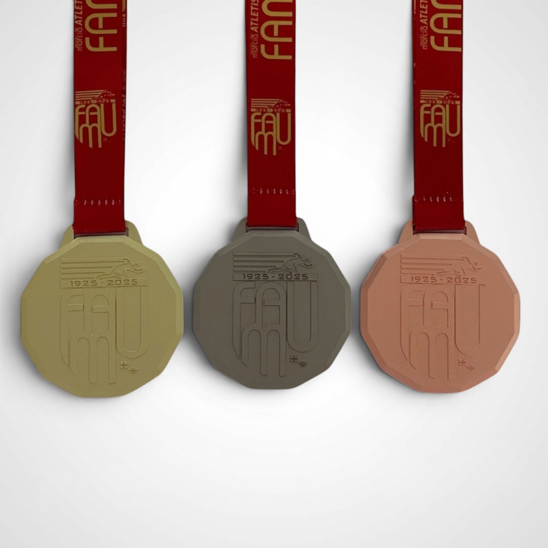 Medalla federaciones running metal 048