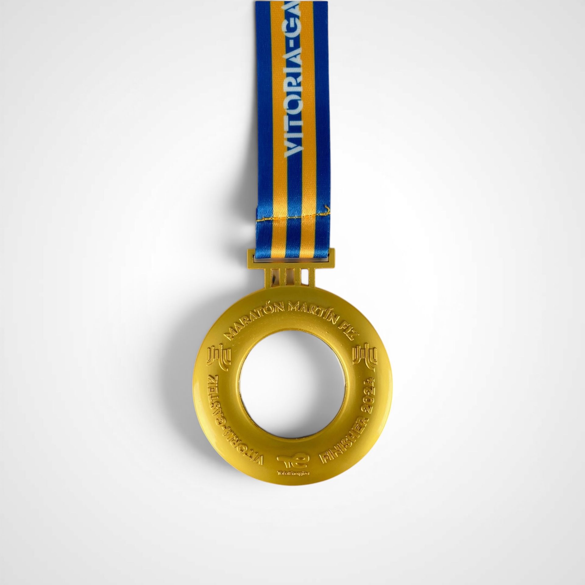 Medalla running metal metacrilato 076