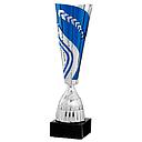 Trofeo 18076/3 alt.31cm plata/azul