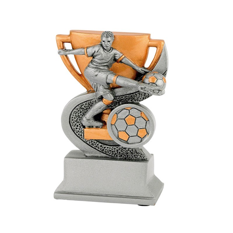 Trofeo de Fútbol de 12cm de altura. Ref. 24134