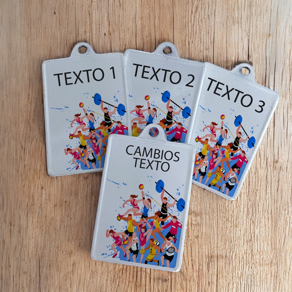 Cambio de texto color medallas
