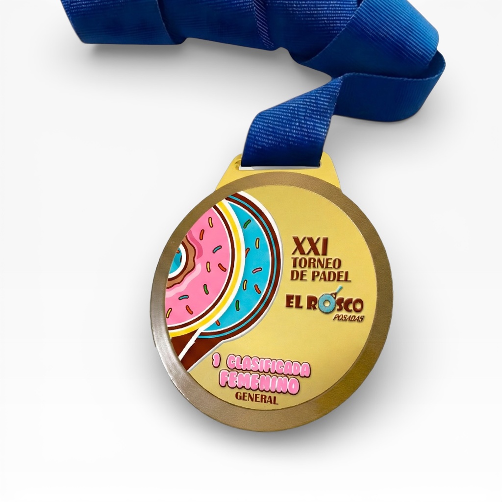 Medalla S11A impresa a color