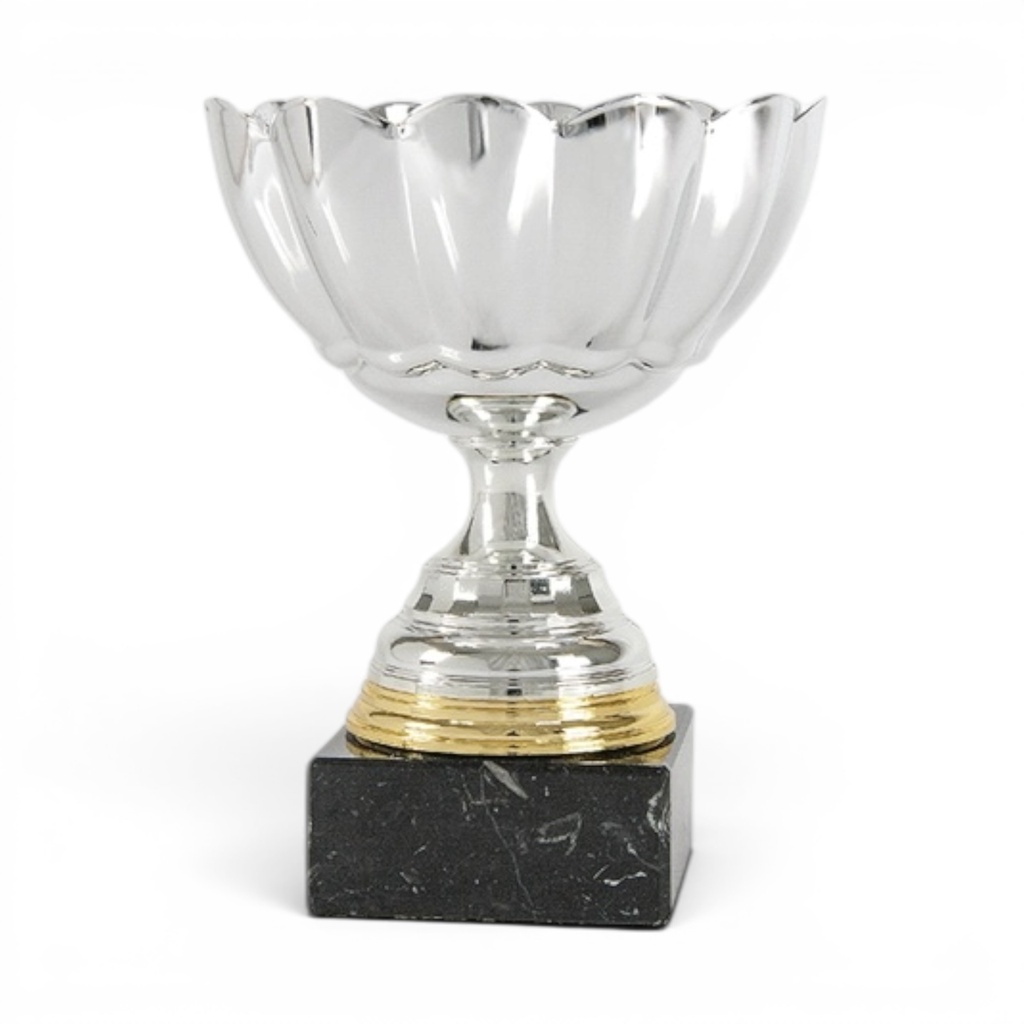 Trofeo Clásico con base dorada de 3 alturas. Ref. 26024