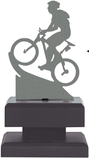 Trofeo de Ciclismo de 3 alturas. Ref. 24162