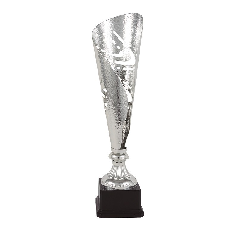 Trofeo Plateado Troquelado