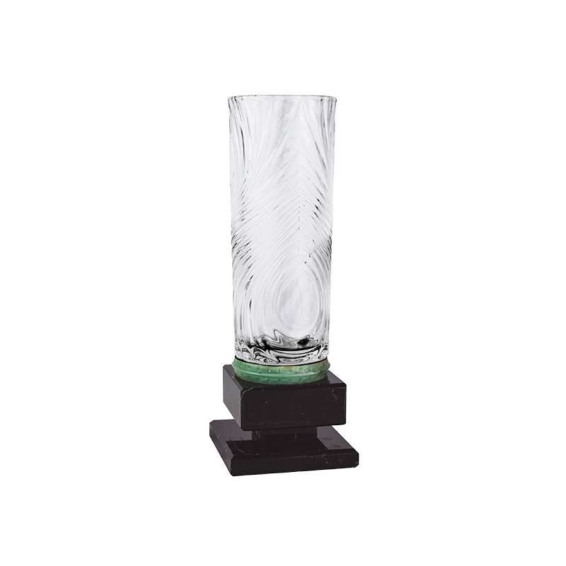 Trofeo de Cristal de 3 alturas. Ref. 24034