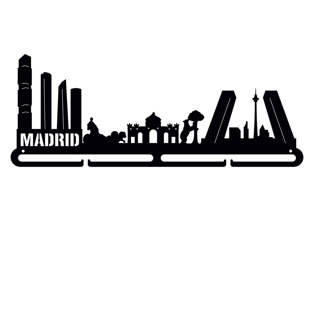 Medallero Madrid Hierro c/Extensión (copia)