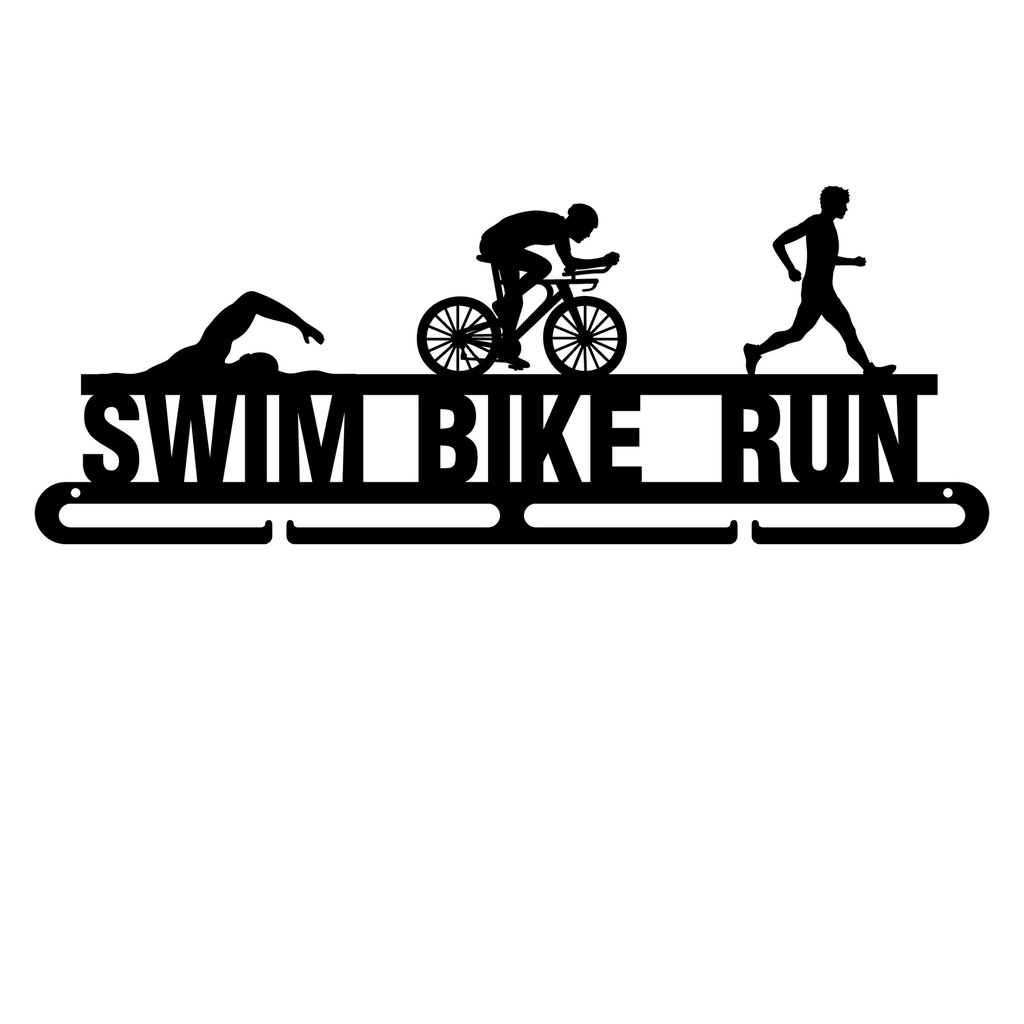 Medallero  Triatlón  Letras Hierro c/Extensión (copia)