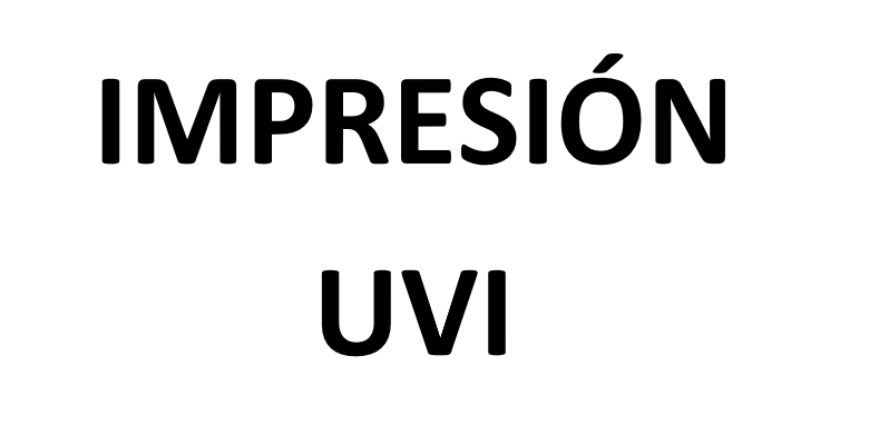 Impresión UVI color sin base