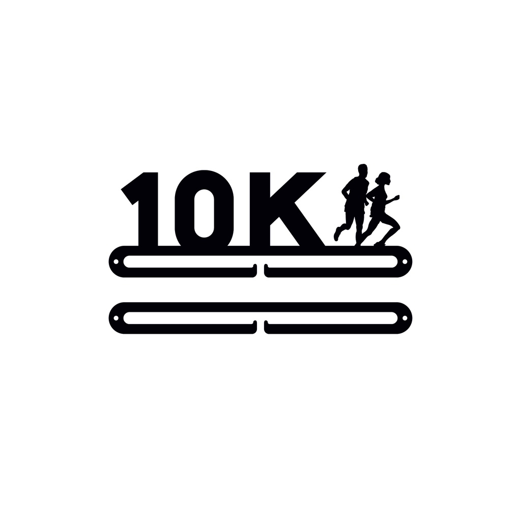 Medallero metal 10K de 250mm con extensión