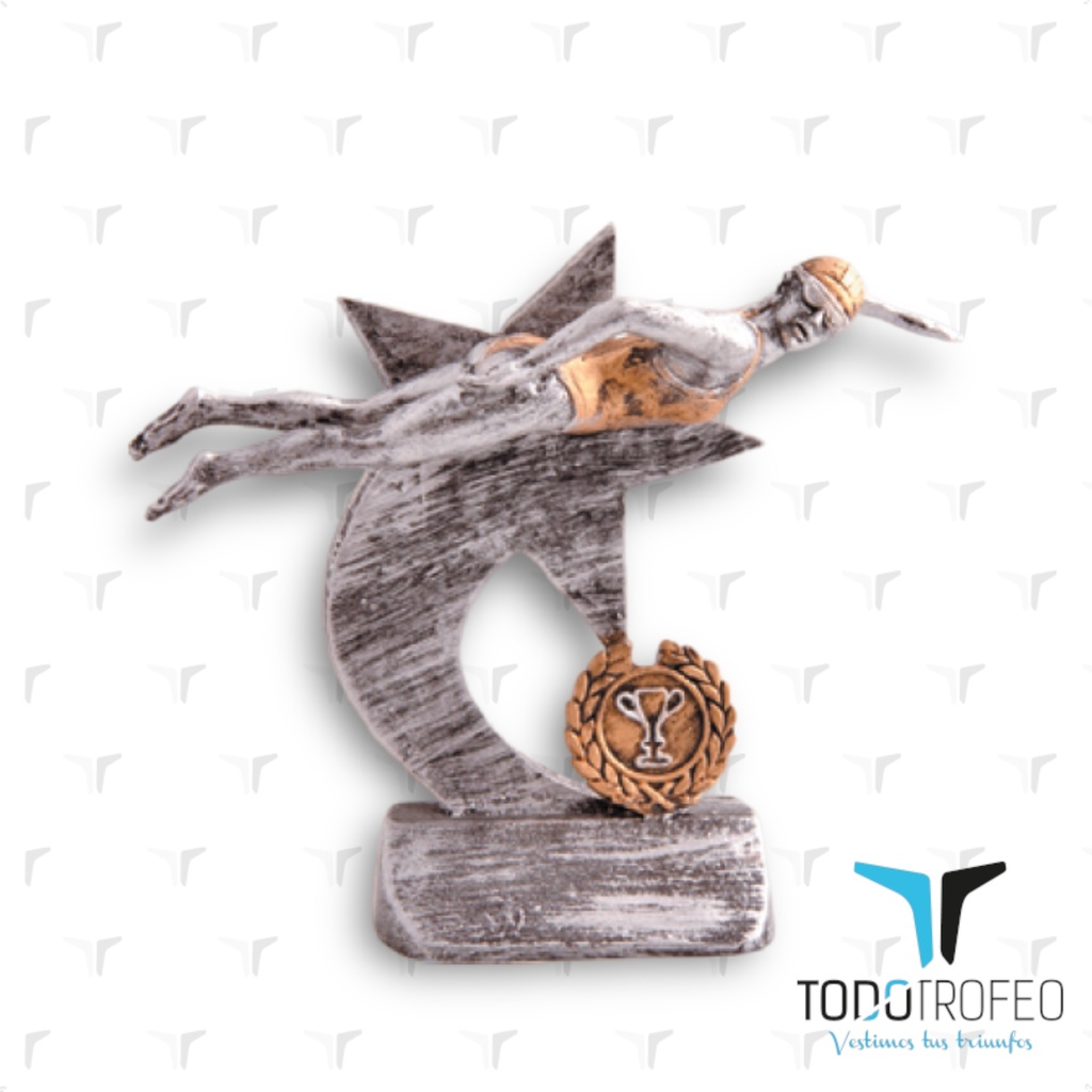 Resina 11148/3-07 alt.17cm natación