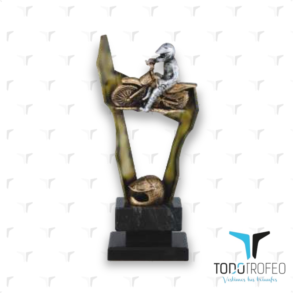 Resina 12239/3 alt.25cm motocross