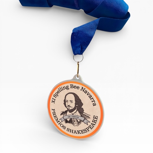 Medalla S09A Personalizable a color