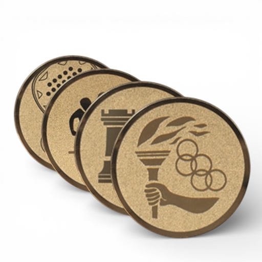 Disco metalizado adhesivo 50mm S25.2