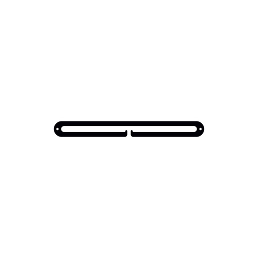 [MDL.250] Percha medallero 25*2,5cm capacidad 10 medallas