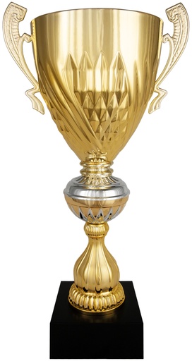 Trofeo Clásico con asas dorado Ref. 26009