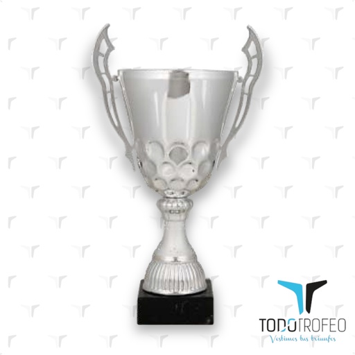 [C12043.2] Trofeo 12043/2 alt.34cm cerám. S. c/asas