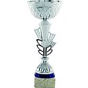 Trofeo 19046 portacentros plata/azul