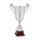 Trofeo clásico plata con asas 